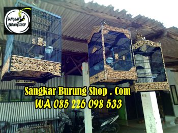 Pengrajin Sangkar Ukir Jepara