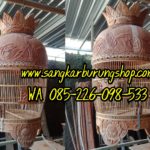 Sangkar Perkutut Ukir Kayu Jepara