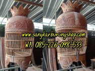 Sangkar Perkutut Ukir Kayu Jepara
