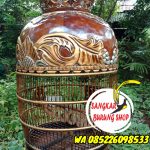 Jual Sangkar Perkutut Ukir Kayu
