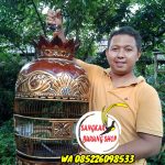 Jual Sangkar Perkutut Ukir Kayu