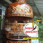 Jual Sangkar Perkutut Ukir Kayu