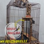 Sangkar Cungkok Anis Oval Tanpa Tiang