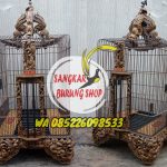 Sangkar Cungkok Anis Oval Tanpa Tiang