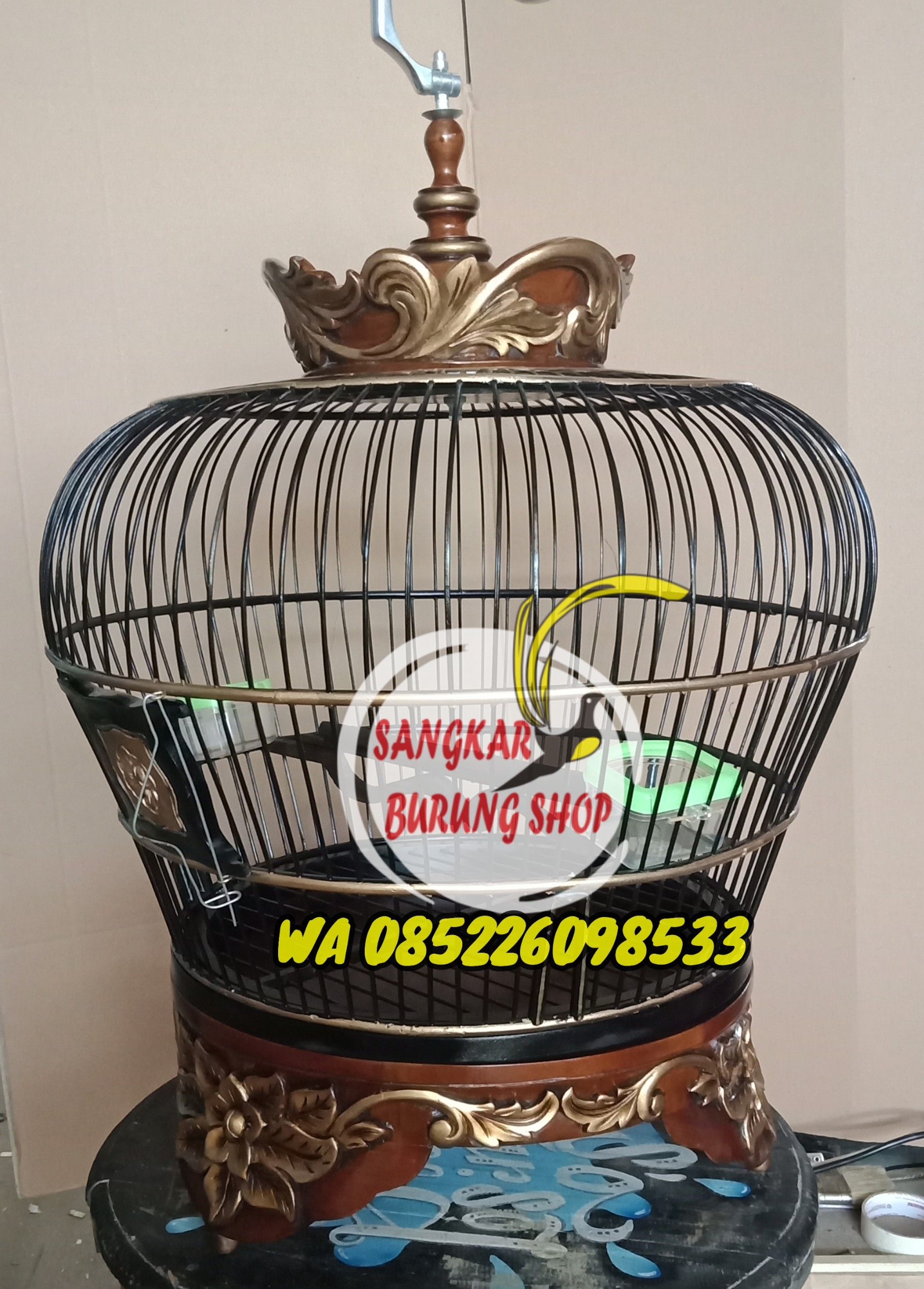 Sangkar Untuk Burung Puter Pelung dan Derkuku Ternak Puter Pelung di