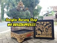 Jual Sangkar Kacer, Cucak Ijo Oval Tanpa Tiang