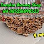 Jual Sangkar Murai Ukir 9 Naga
