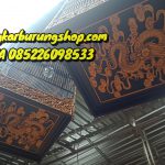 Sangkar Cucak Rowo Ukir 9 Naga