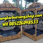 Sangkar Cucak Rowo Ukir 9 Naga